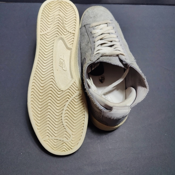 Nike Blazer Suede Chukka CS TC Stealth Gray Retro Suede Sneakers Size 10 - Picture 6 of 6
